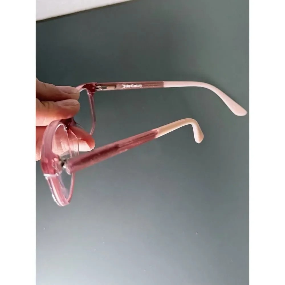 Juicy Couture Girls Pink Glitter Eyeglass‎ Frames JU933 47-15-130